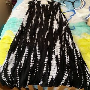 White and Black dress